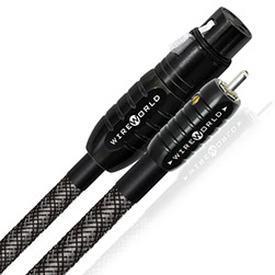 WireWorld Silver Eclipse 8 Analogue Interconnects 2RCA-2RCA 1.5m - NEW OLD STOCK
